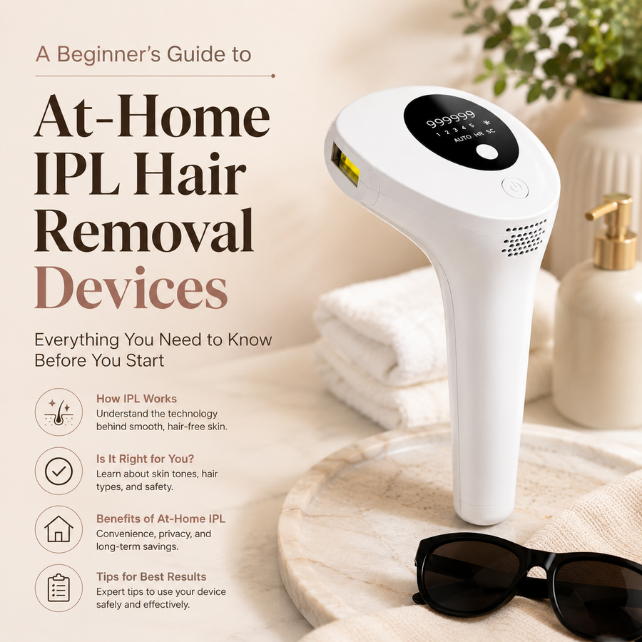 A Beginner's Guide to At-Home IPL Hair Removal Devices